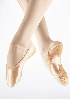 Bloch Prolite Split Sole Satin Ballet Shoe -Dance Costume Store BL238L MAIN PNK T 35545.1698800446