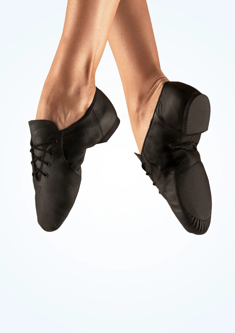 Bloch Split Sole Jazz Shoe - Black 5 Bloch Split Sole Jazz Shoe - Black - Image 5
