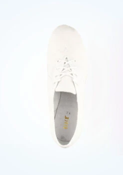 Bloch Split Sole Jazz Shoe - White 7 Bloch Split Sole Jazz Shoe - White -Dance Costume Store BL405 TOPM WHT 70619.1678926224