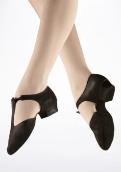 Bloch Greek Sandal Ballet Shoe - Black -Dance Costume Store BL407 MAIN BLK T 51530.1698801002