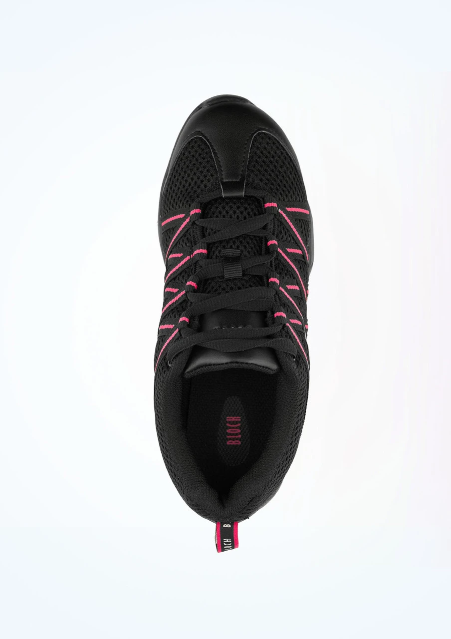 Bloch Criss Cross Dance Sneaker - Pink 2 Bloch Criss Cross Dance Sneaker - Pink - Image 2