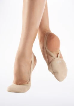 Bloch Vantage Micro Suede -Dance Costume Store BLS0618 MAIN TAN T 87744.1698801328