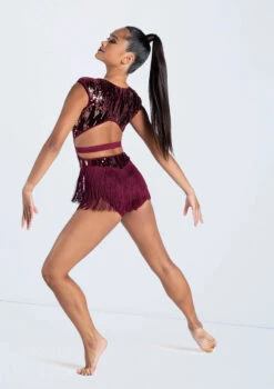Weissman Belong -Dance Costume Store D13198 blackcherry 797 13043.1698718497
