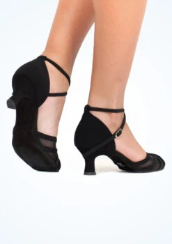 Diamant Camilla Ballroom & Latin Shoe 2" -Dance Costume Store DI035077 BACKLEGM BLK 87759.1678882574