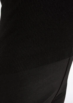 Mirella Body Warm Up Suit -Dance Costume Store MIM1102 CROP2M BLK 58872.1675902437