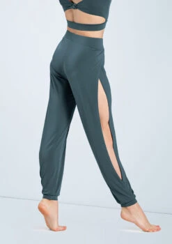 Weissman Spliced Jogger Pants -Dance Costume Store MJ12237 pine 489 29598.1678891019