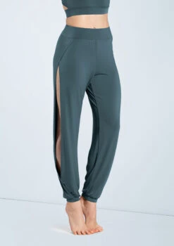 Weissman Spliced Jogger Pants -Dance Costume Store MJ12237 pine 894 10163.1678891019