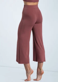 Weissman Matte Jersey Culottes -Dance Costume Store MJ12791 rosewood 443 12252.1678891071