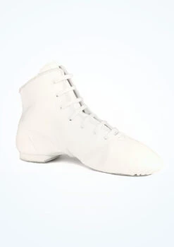 Merlet Galaxy Boot Split Sole Jazz Shoe -Dance Costume Store MLGALAX MAIN WHT 15352.1698809420