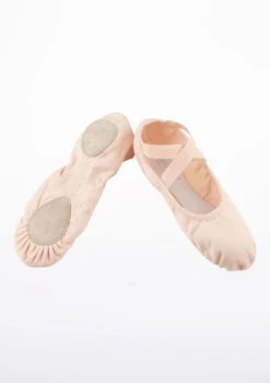 Merlet Stella Split Sole Ballet Shoe -Dance Costume Store MLSTELL CROPM PNK 01241.1683588062