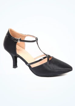 Move Dance Esme Dance Shoe 2.5" - Black -Dance Costume Store MOD0022 MAIN BLK T 29916.1694685397