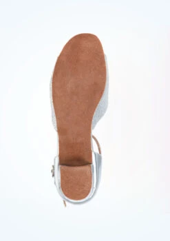 Move Dance Lyri Ballroom And Latin Shoe 1" - Silver -Dance Costume Store MOD0027 CROP2 SLV 97207.1678928461