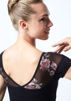 Move Dance Margot Floral Sweetheart Leotard -Dance Costume Store MOL0644 BLK CLOSE UP BACK 1 48760.1678884215
