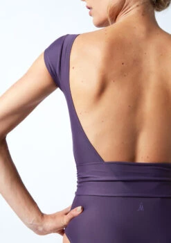Move Dance Lilliana Belted Leotard 16 Move Dance Lilliana Belted Leotard -Dance Costume Store MOL0804 PUR CLOSE UP BACK 1 12361.1678884301