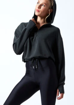 Move Dance Lilly Jersey Dance Hoodie -Dance Costume Store MOZ0628 CHRCL FRONT 1T 26909.1696981188