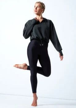 Move Dance Lilly Jersey Dance Hoodie -Dance Costume Store MOZ0628 CHRCL FRONT 2 07227.1678885069