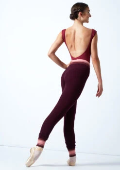 Move Dance Cameo Knit Dance Joggers -Dance Costume Store MOZ0708 DKPUR BACK 1 68915.1678885100