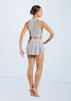 Weissman Gathered Power Mesh Leotard 6 Weissman Gathered Power Mesh Leotard -Dance Costume Store MT11820 softgray 1382 21724.1678891207