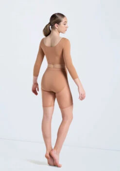 Weissman Power Mesh Biker Shorts -Dance Costume Store MT12224 warmsand 14429 warmsand 0470 34090.1692402366