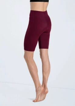 Weissman Classic Matte Bike Shorts -Dance Costume Store MT13219 blackcherry 050 36413.1698718720