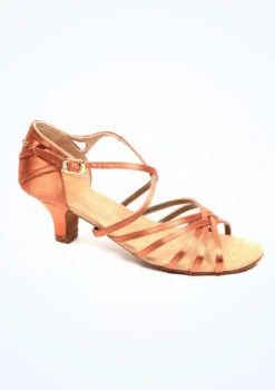PortDance Sienna Ballroom & Latin Shoe 1.75" 9 PortDance Sienna Ballroom & Latin Shoe 1.75" -Dance Costume Store PD301 MAIN TAN T 65873.1694686125