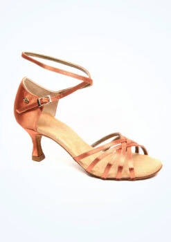 PortDance Cosmos Ballroom & Latin Shoe 2" -Dance Costume Store PD63150 MAIN TAN T 57671.1694686144