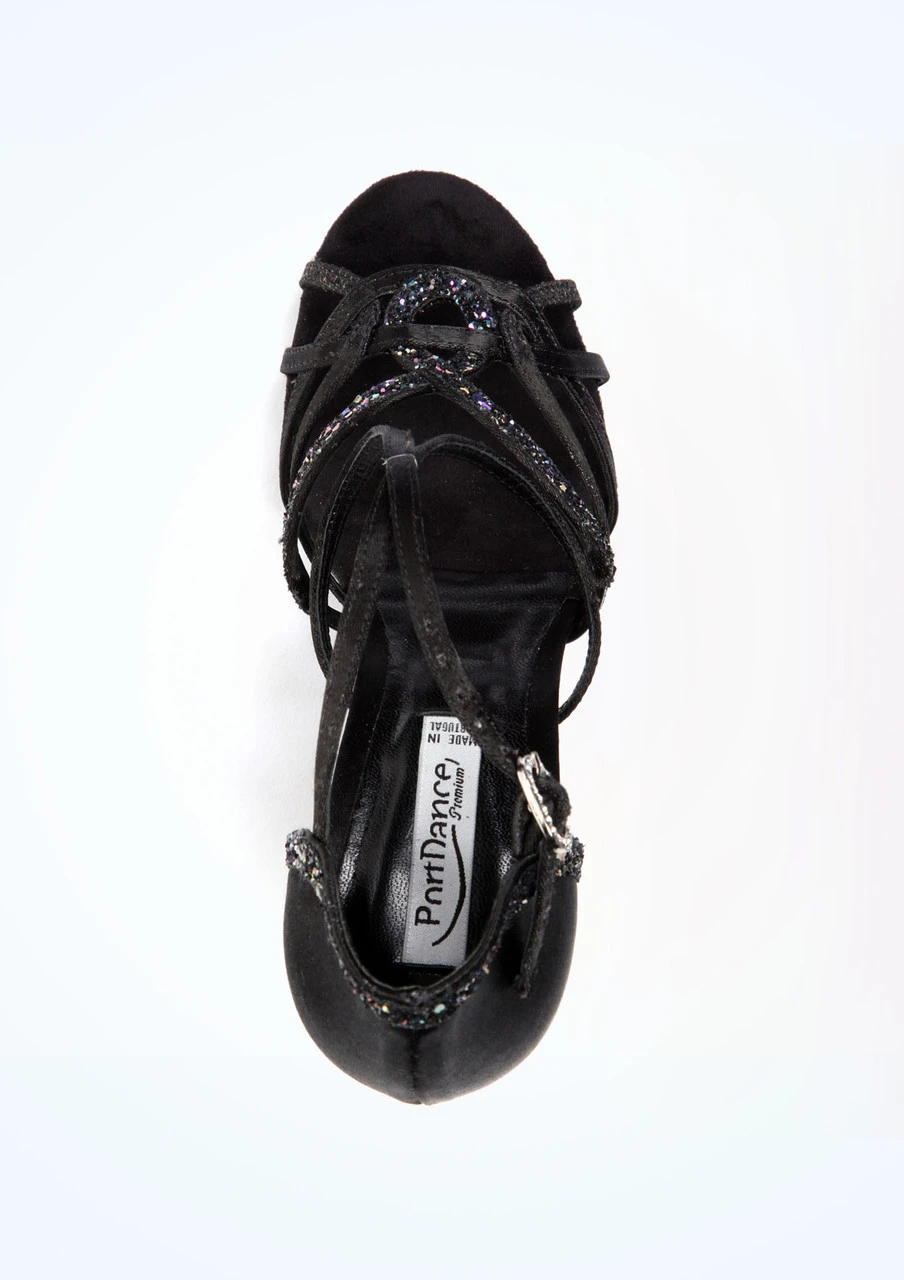 PortDance Acashia Salsa & Tango Shoe 3"- Black 3 PortDance Acashia Salsa & Tango Shoe 3"- Black - Image 3