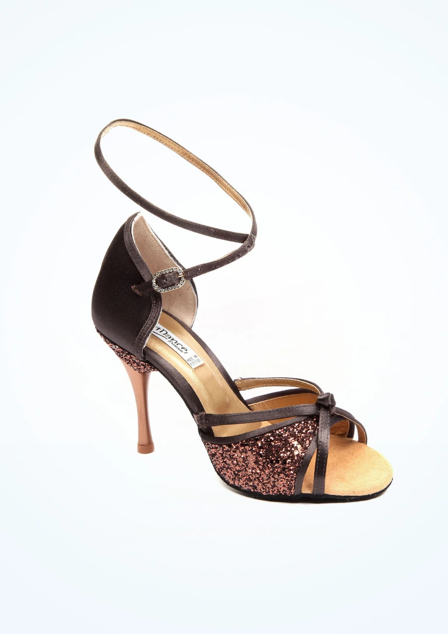 PortDance Protea Salsa & Tango Shoe 3" - Brown 2 PortDance Protea Salsa & Tango Shoe 3" - Brown - Image 2