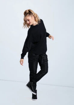 Weissman Long Sleeve Tee 11 Weissman Long Sleeve Tee -Dance Costume Store PT12725 black AH12406 black 801 47198.1698840510