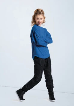 Weissman Long Sleeve Tee 9 Weissman Long Sleeve Tee -Dance Costume Store PT12725 royal AH12406 black 749 35820.1678891430