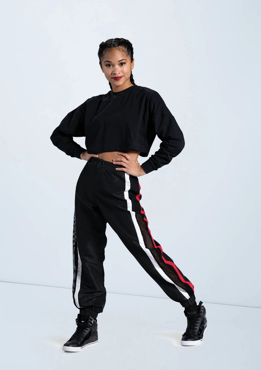 Weissman Cropped Long Sleeve Tee 1 Weissman Cropped Long Sleeve Tee