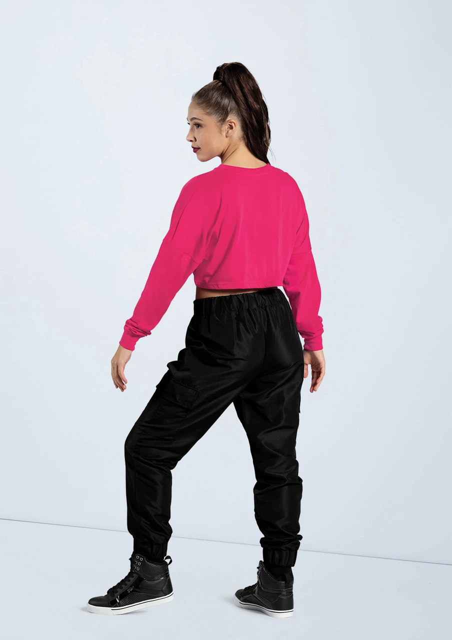 Weissman Cropped Long Sleeve Tee 2 Weissman Cropped Long Sleeve Tee - Image 2