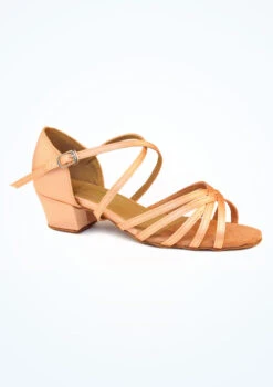 Roch Valley Bella Ballroom Shoe 1.2" - Tan -Dance Costume Store ROBELLA MAIN TAN T 36381.1694686164