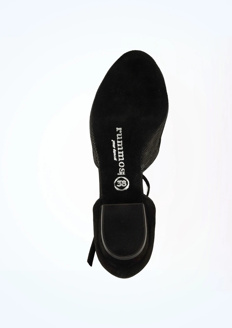 Rummos Carol Ballroom & Latin Shoe 0.75" - Black 3 Rummos Carol Ballroom & Latin Shoe 0.75" - Black - Image 3