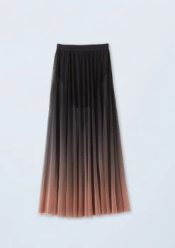 Weissman Ombre Mesh Maxi Skirt -Dance Costume Store S12372 warmsand 934 76618.1678891465