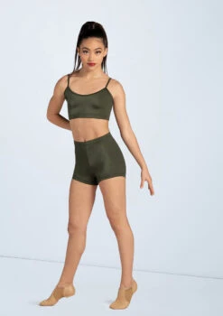 Weissman Lustre Camisole Bra Top 24 Weissman Lustre Camisole Bra Top -Dance Costume Store SH11076 olive SH11070 olive 2242 02747.1678891517