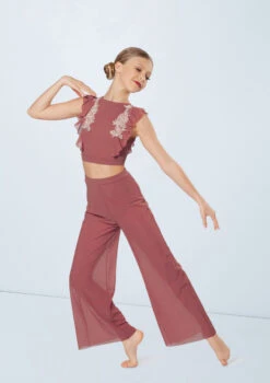 Weissman Golden Hour -Dance Costume Store SM12288 rosewood 1306 27921.1698840527