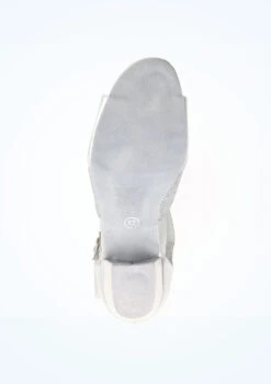Tappers And Pointers Amber Ballroom Shoe 1 2" - Silver 6 Tappers And Pointers Amber Ballroom Shoe 1 2" - Silver -Dance Costume Store TAAMBER SOLEM SLV 60659.1678886253
