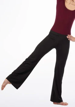 Tappers & Pointers Basic Jazz Pant -Dance Costume Store TAJAZZ BLK FRONT 1T 78075.1698812044