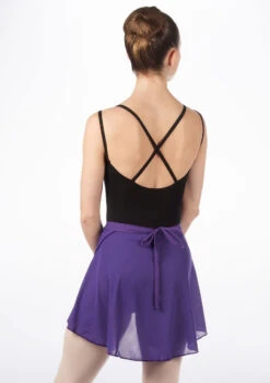 Tappers & Pointers Wrap Dance Skirt -Dance Costume Store TAWRAP BACKM PUR 99913.1678886452