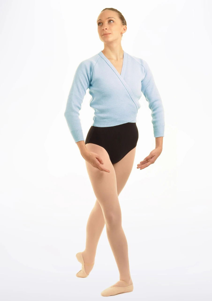 Tappers & Pointers Kids Knit Ballet Wrap 9 Tappers & Pointers Kids Knit Ballet Wrap - Image 9