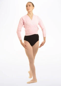 Tappers & Pointers Kids Knit Ballet Wrap 22 Tappers & Pointers Kids Knit Ballet Wrap -Dance Costume Store TAXCLS MAIN PNK 73476.1683935979