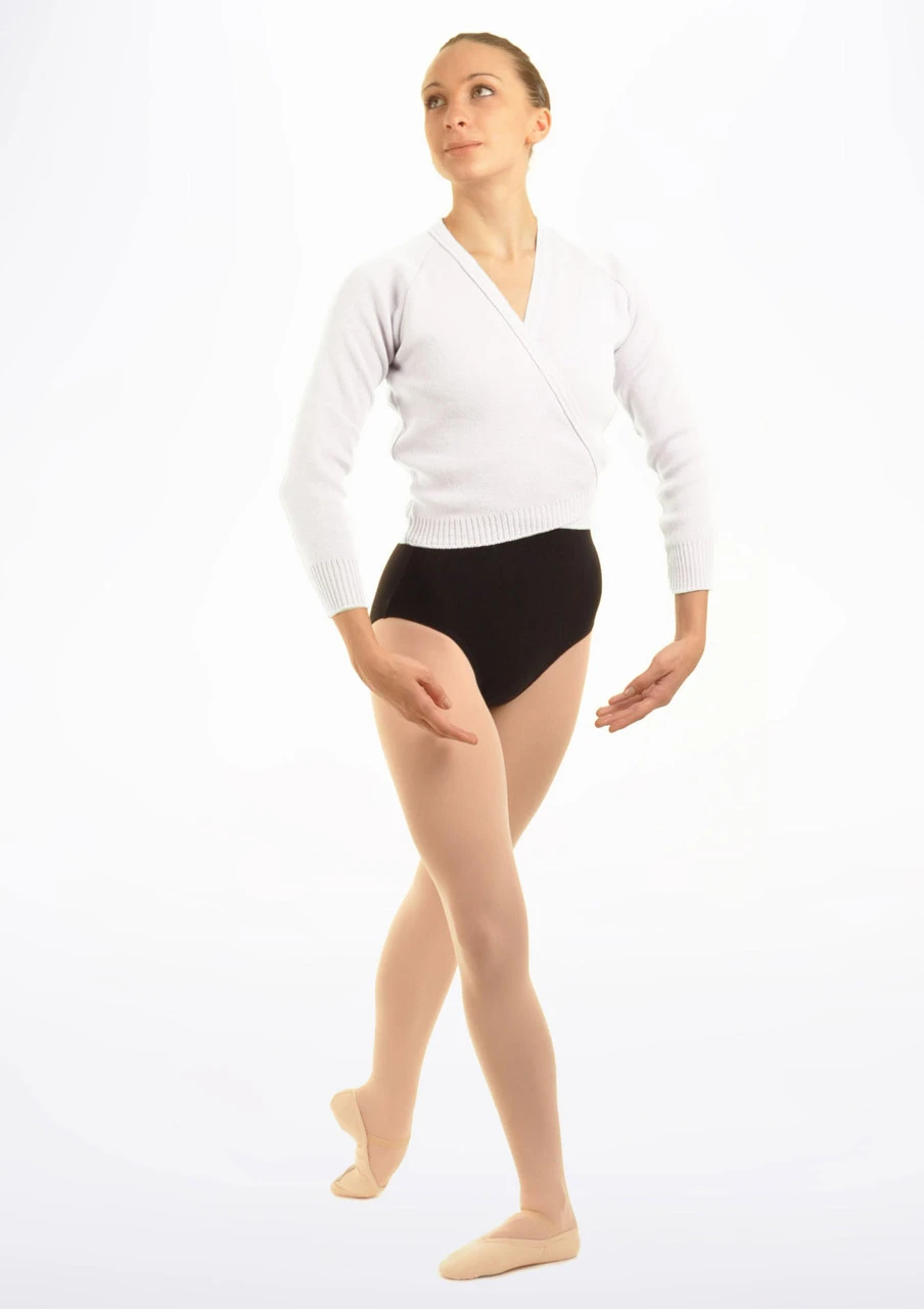 Tappers & Pointers Kids Knit Ballet Wrap 12 Tappers & Pointers Kids Knit Ballet Wrap - Image 12