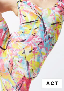 Alegra Girls Patterned Blaine Catsuit 28 Alegra Girls Patterned Blaine Catsuit -Dance Costume Store al c5290 p alegra girls patterned blaine catsuit colour swatch 70555.1678871783