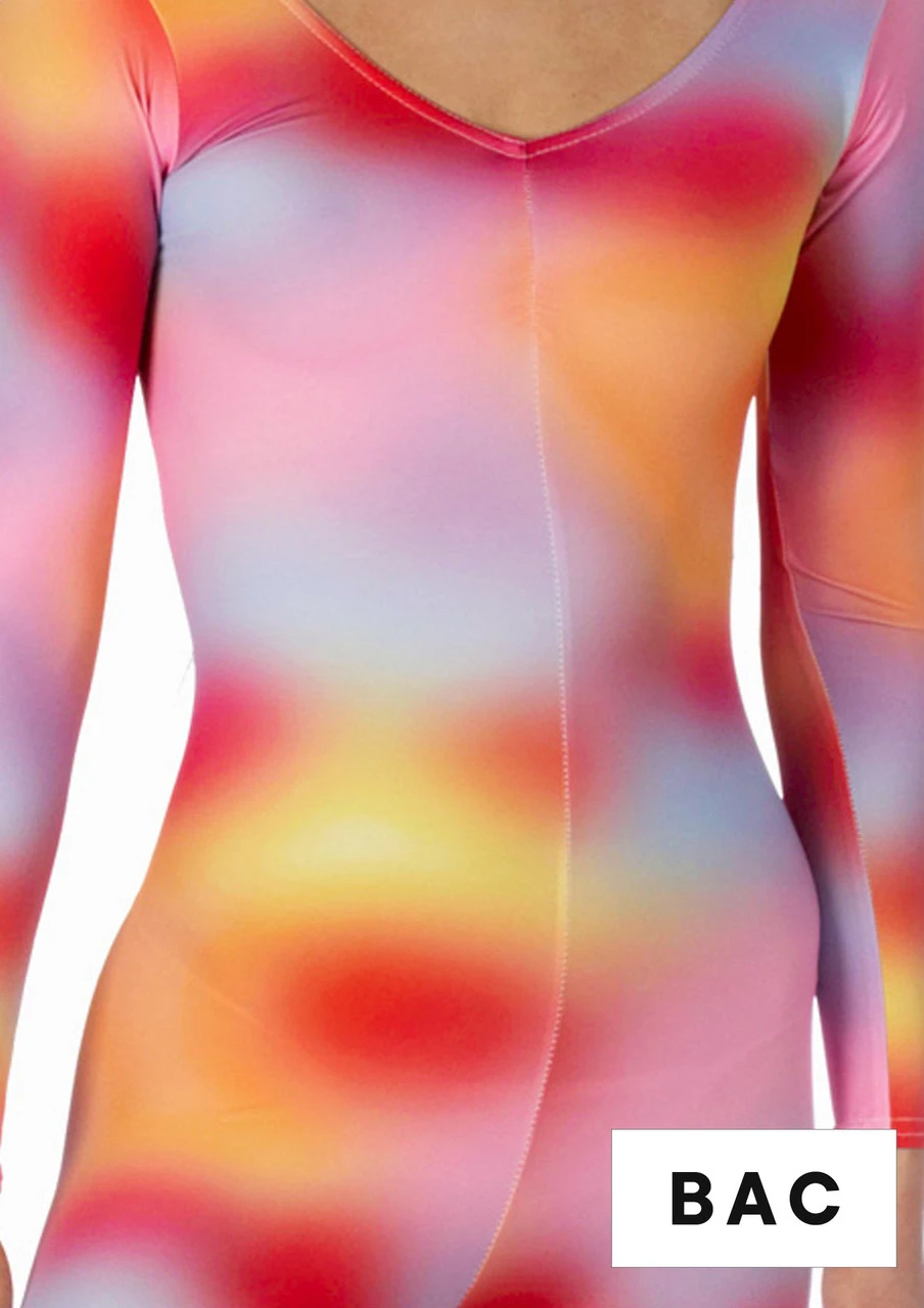 Alegra Girls Patterned Blaine Catsuit 10 Alegra Girls Patterned Blaine Catsuit - Image 10