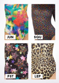 Alegra Patterned Crop Leggings 22 Alegra Patterned Crop Leggings -Dance Costume Store al p0206 alegra patterned crop leggings colour swatch no4 32798.1678875032