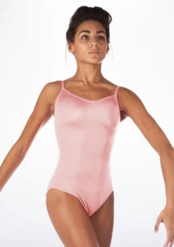 Alegra Shiny Cleo Leotard -Dance Costume Store all0206 pale pink front 46724.1678872900
