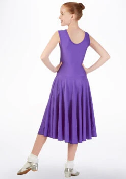 Tappers & Pointers Tank Ballroom Dress - Long 6 Tappers & Pointers Tank Ballroom Dress - Long -Dance Costume Store ballroom3 tappers pointers tank ballroom dress long purple back 66842.1678886265