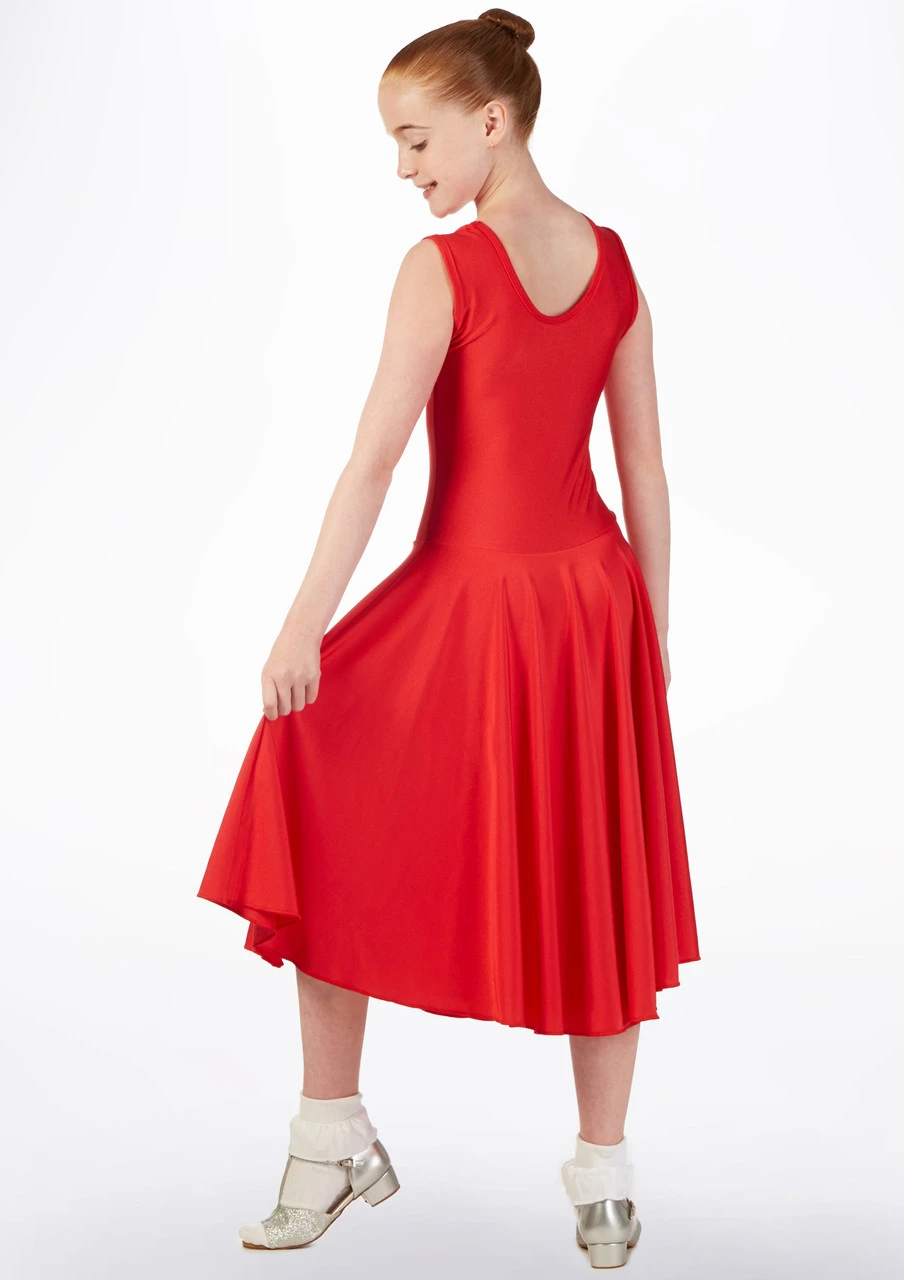 Tappers & Pointers Tank Ballroom Dress - Long 2 Tappers & Pointers Tank Ballroom Dress - Long - Image 2