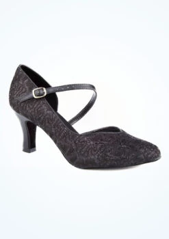 So Danca Sparkle Ballroom Shoe 2.5" -Dance Costume Store bl 504 so danca sparkle ballroom shoe 2 5 black main image T 45959.1696636644